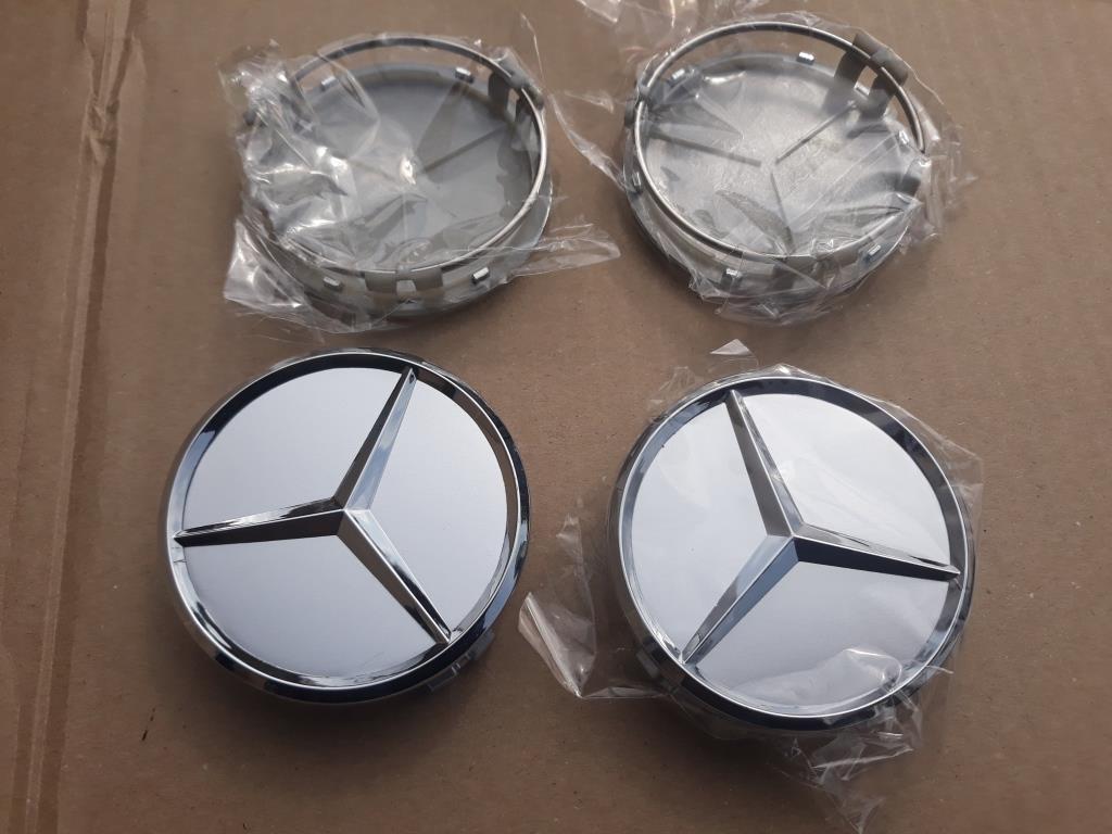 Колпачки дисков Mercedes (заглушки)