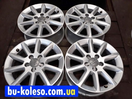 Оригинальные диски Audi A6 R16 5x112 A4 A3