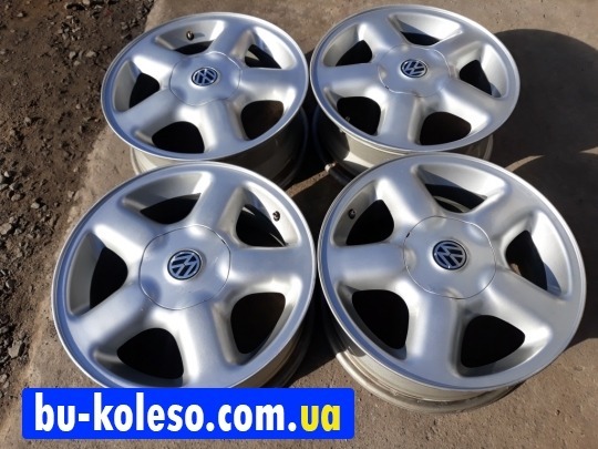 Диски бу R15 4*100 Vw Golf 2 Passat 2,3,4 Caddy