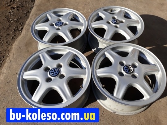 Диски R15 4x100Vw Golf 2 Passat 2,3,4 Caddy