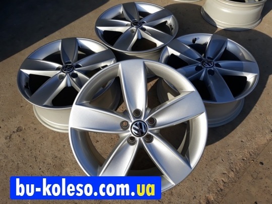 Диски R17 5x100 Vw Polo Golf 4 Skoda Rapid Tour Fabia Seat 6R0601025A