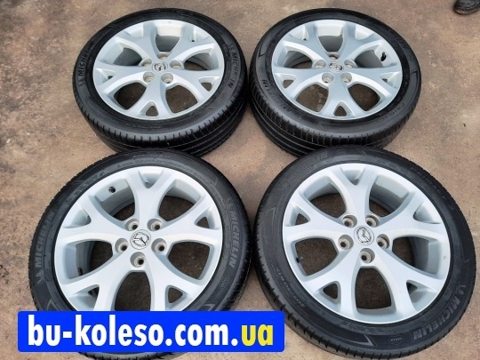 Диски Mazda R17 5x114.3 Шины 205/50R17 лето