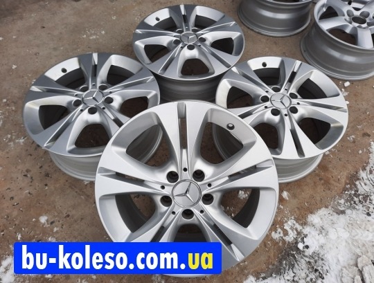 Оригинальные диски Mercedes W205 R17 5x112 Viano Vito 447 639