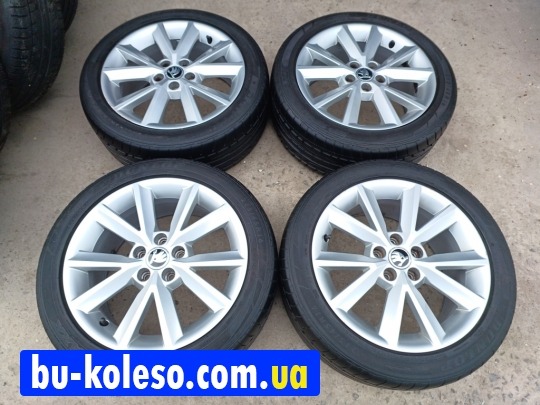 Диски R16 5x100 Vw Polo Skoda Fabia шини 215/45R16