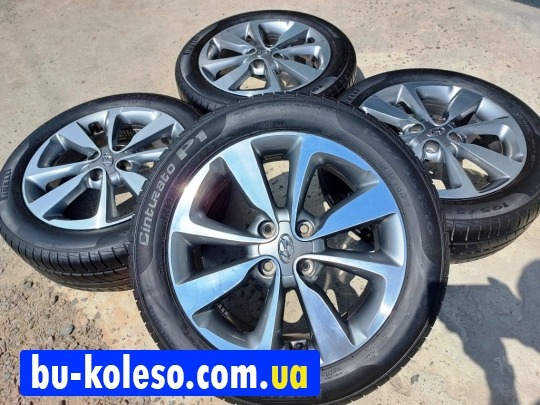 Диски Hyundai i20  R16 4x100 шини 195/55R16