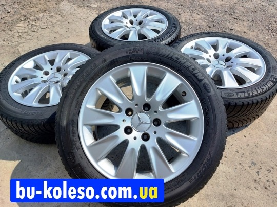 Диски різноширокі Mercedes W209 R16 5x112 W203 шини 225/50R16