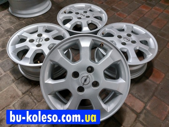 Диски R15 4x100 6J ET49 Opel Astra Calibra Meriva Tigra Vita