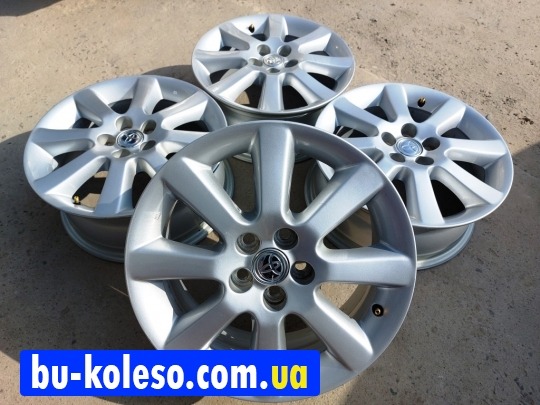 Диски R16 5x100 Toyota Corolla Avensis Prius шини 205/55R16