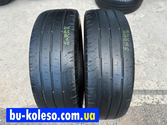 Шини літні 215/65R16С Continental 2 шт