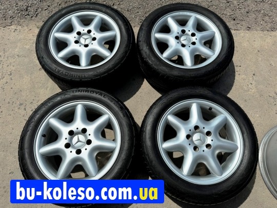 Диски R16 5x112 Mercedes W203 шини 205/55R16