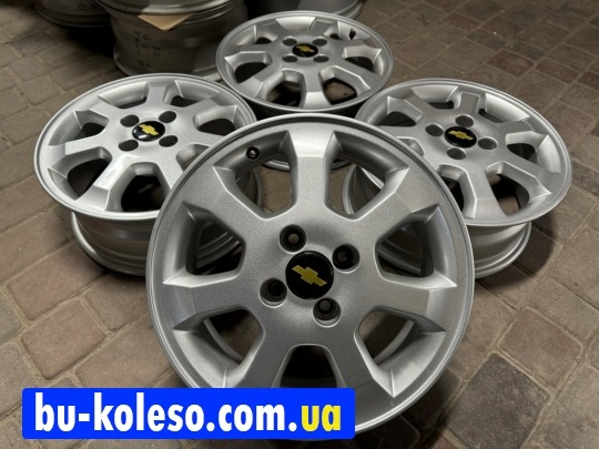 Диски R15 4x100 6J ET49 Chevrolet Aveo Kalos Lanos Nexia 