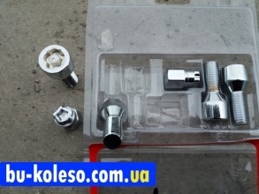 Секретные болты 14х1.5 locks bolts Wheel