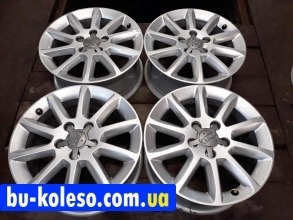 Оригинальные диски Audi A6 R16 5x112 A4 A3