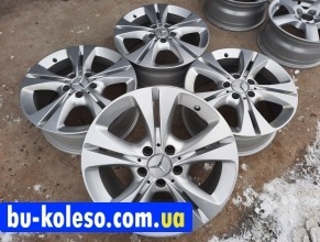 Оригинальные диски Mercedes W205 R17 5x112 Viano Vito 447 639