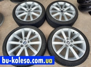 Диски Skoda Octavia A7 R18 5x112 Шины 225/40R18