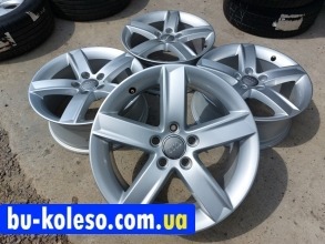 Оригинальные бу диски Ауди А4 А6 R17 5x112