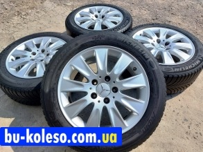 Диски різноширокі Mercedes W209 R16 5x112 W203 шини 225/50R16