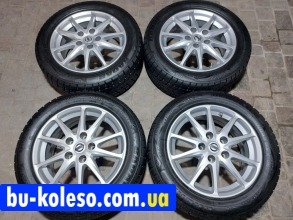 Диски R16 5x114.3 Nissan Leaf Pulsar Tiida шини 205/55R16