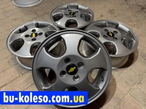 Диски R15 4x100 6J ET49 Chevrolet Aveo Kalos Lanos Nexia