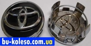 Колпачки дисков Toyota 62/56 мм заглушки дисков 