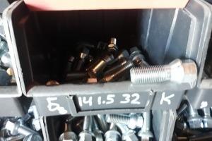 Болт колесный М14х1,5х32 конус ключ 17